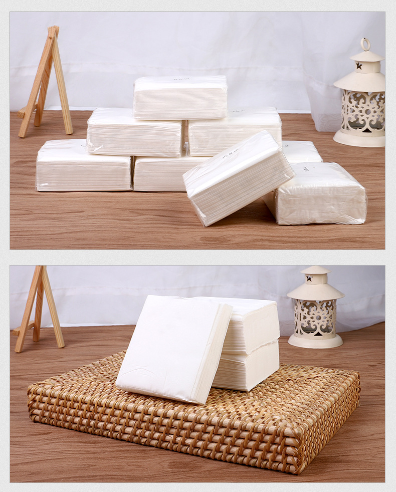 厂家批发酒店饭店餐巾纸家用卫生纸原木盒装车载广告纸巾抽纸定制