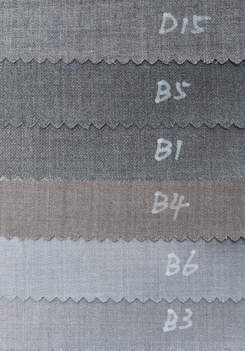 320克tr哔叽西装西裤面料工装制服面料校服礼服工作服面料涤粘布