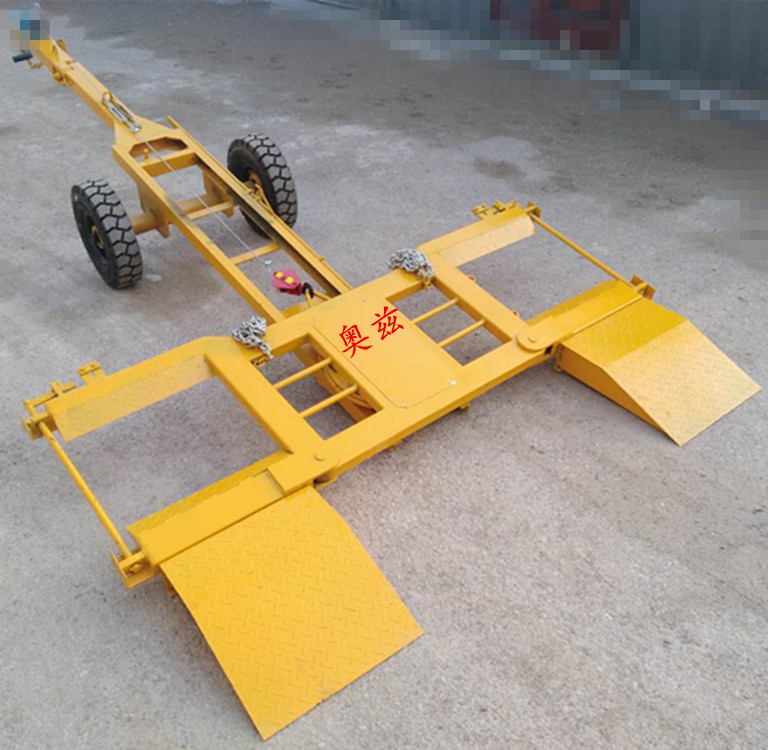 厂家直供北京大型移车器地下停车场救援应急挪车器清障大拖车器