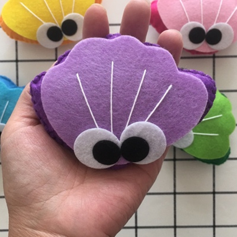 厂家批发 不织布手工(成品)diy幼儿园毛毡布艺海洋动物手工作业