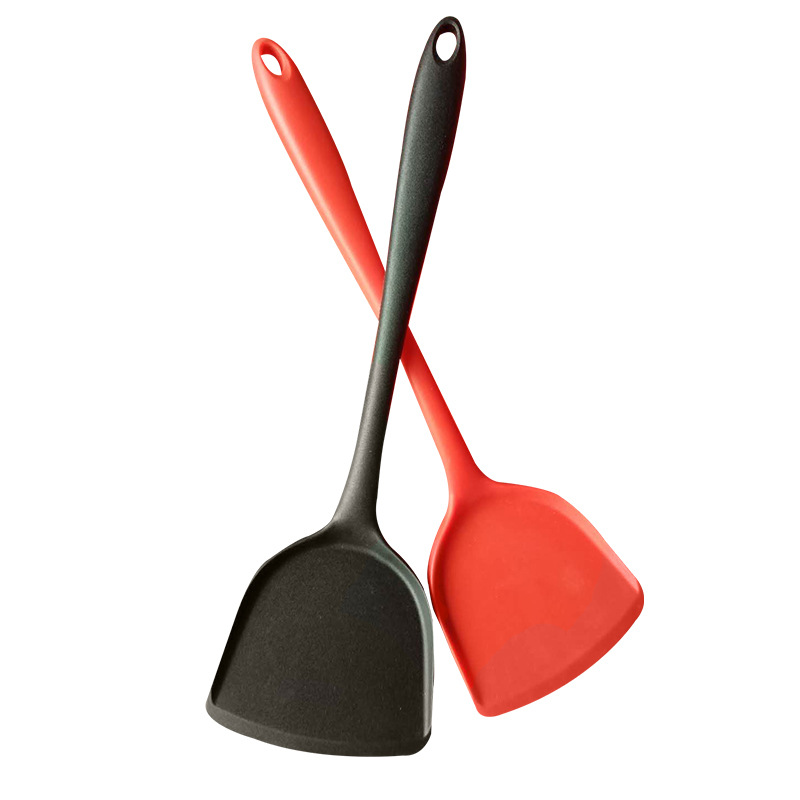 Manufacturers Supply Non-Stick Spatula Food Silicone Integrated Spatula Silicone Spatula Kitchen Utensils Cooking Spoon and Shovel