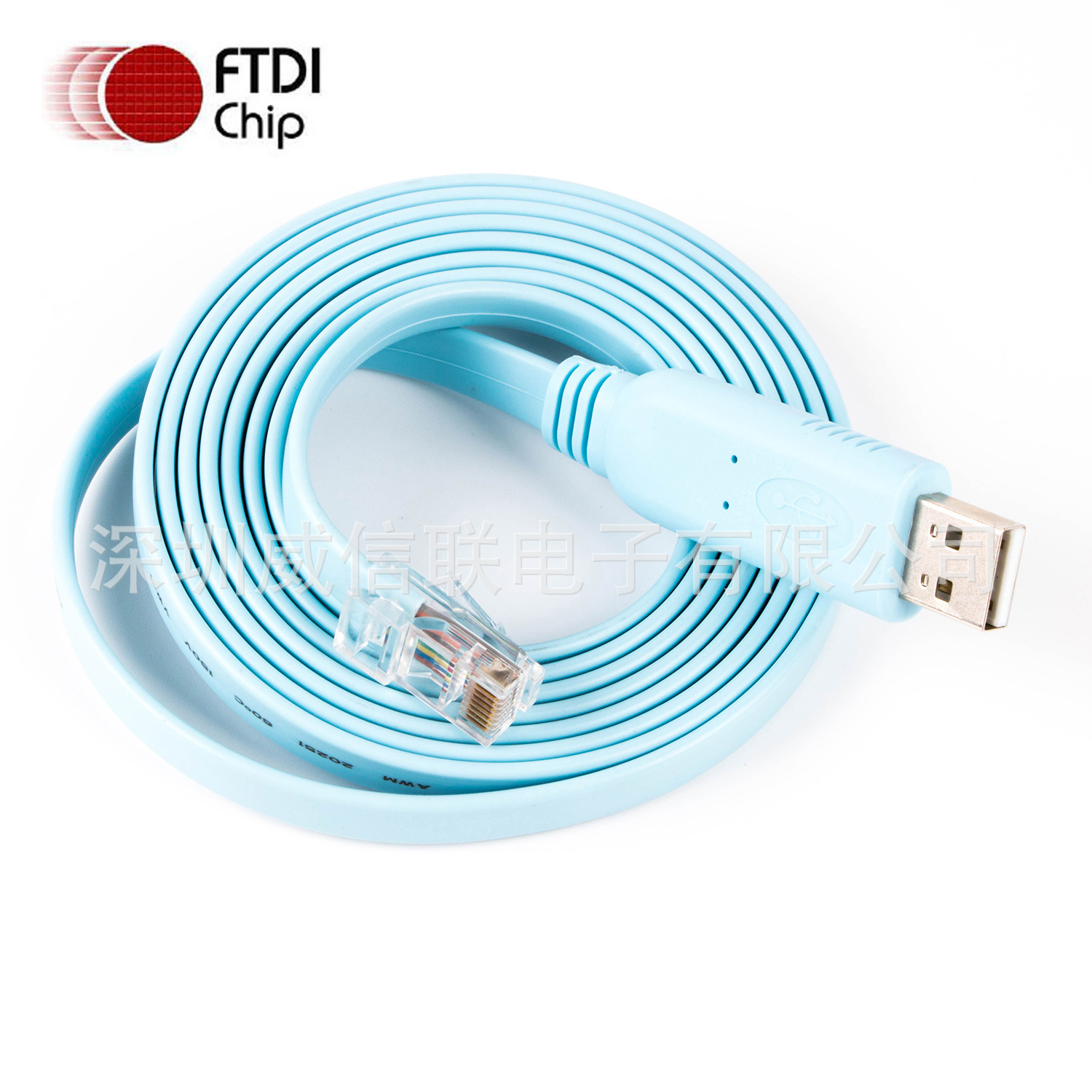 ftdi芯片 usb转rj45 usb rs232串口模块 console思科连接线-阿里巴巴