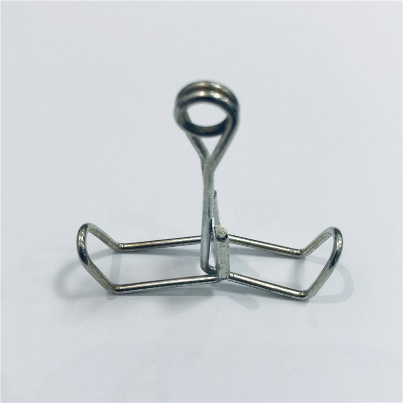 弹簧止水夹子止水皮管夹乳胶管夹实验室弹力止水夹