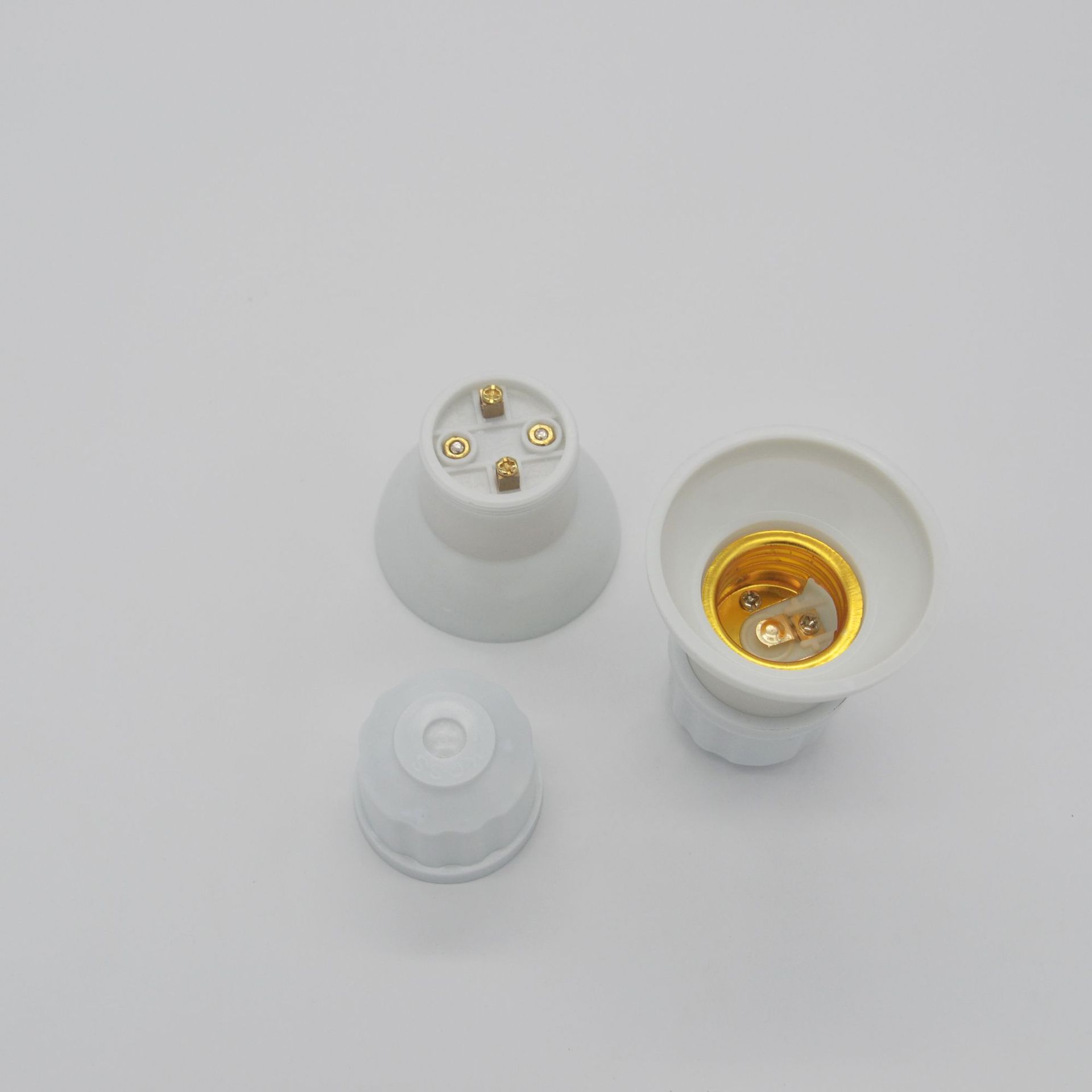 悬吊式e27螺口灯头灯座胶木铜柱阻燃平装螺纹灯口加厚节能灯led灯
