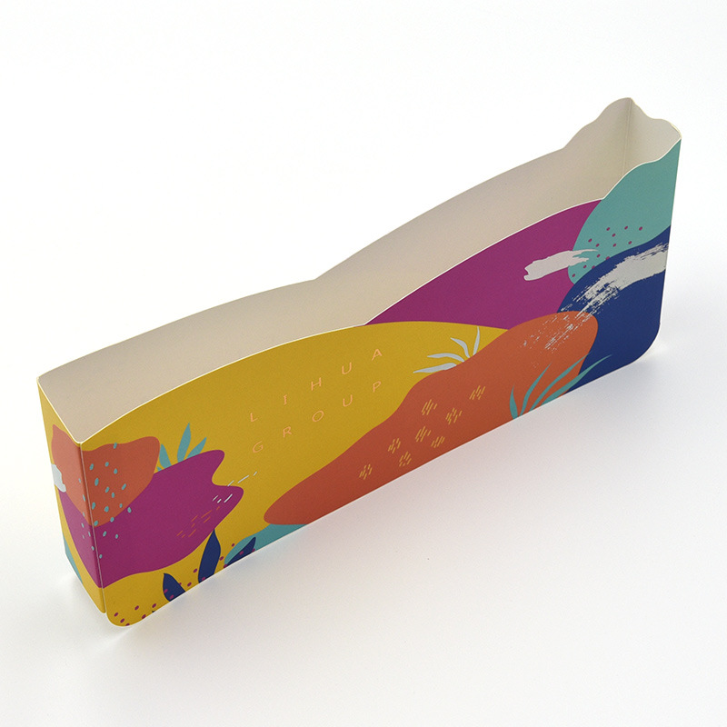 白卡纸封套 包装盒子外套盒套定制 腰封彩色印刷图案定做