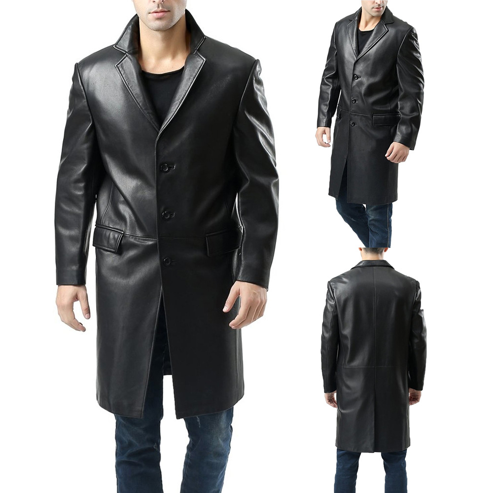 欧美大毛领皮大衣