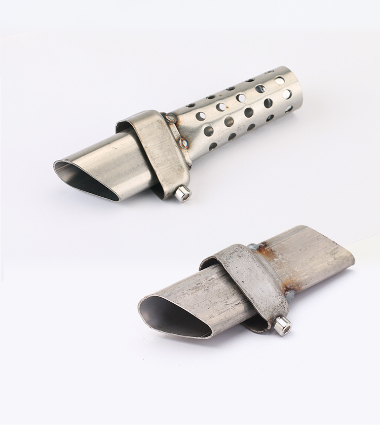 大六角口径消音器摩托车排气管消声器塞回压静音触媒三元消音塞