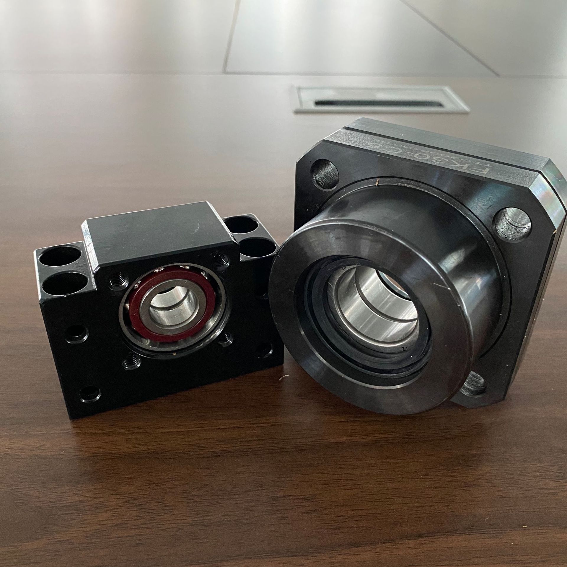 批发抗氧化滚珠丝杆螺母支撑座螺杆固定座ek0520型号齐全高硬度