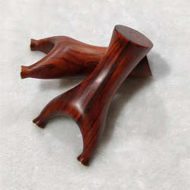 反曲大红酸枝铜头飞虎弹弓实木七楞手感王弹弓飞虎弓锁凤户外弹弓