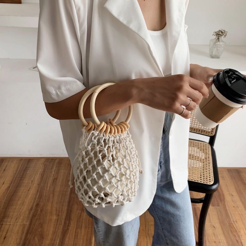 Popular New Fashion Net Red Ocean Style Handbag Cute Wild Small Bag