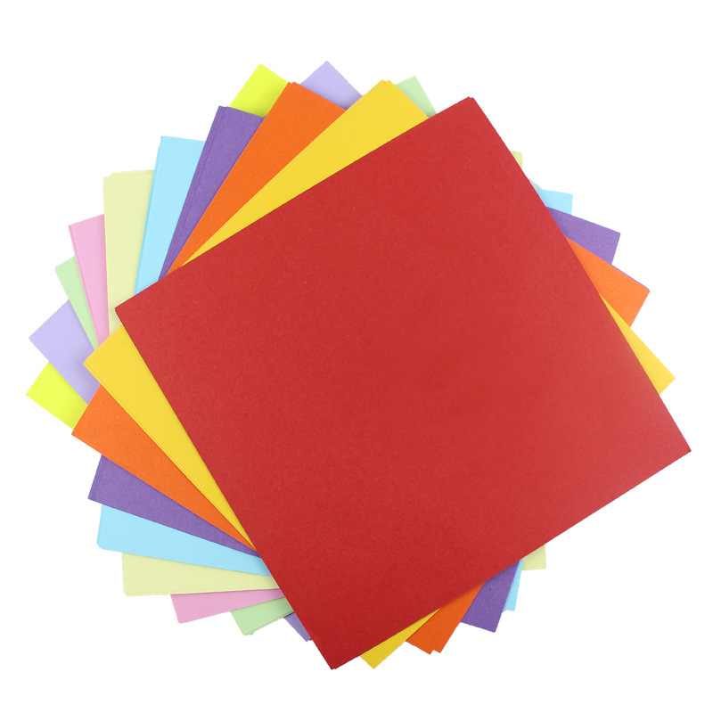 1717cm卡通儿童手工折纸卡纸diy折纸正方形千纸鹤折纸低价批发