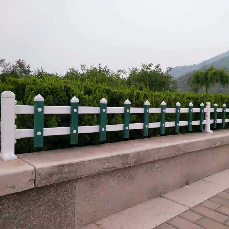 pvc塑钢草坪护栏塑料花池花园花圃围栏栅栏室外绿化户外防护栏杆