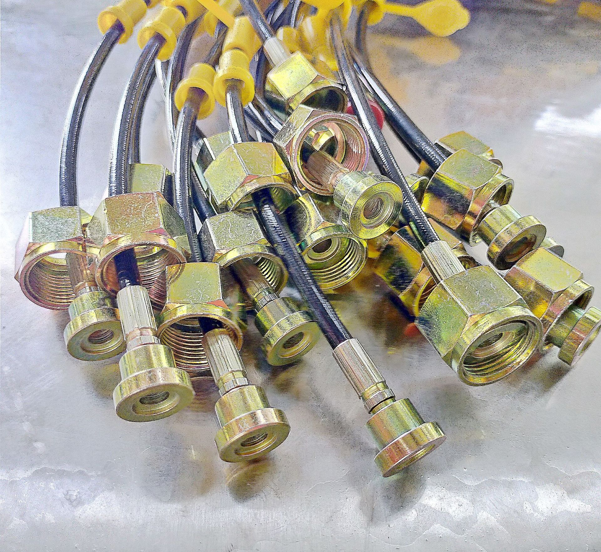 厂家现货测验压力表软管耐老化压力表线连接管液压系统用管