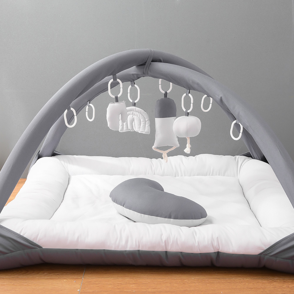 新品便携式婴儿床可移动bb仿生床 0-6月防压新生儿床中床一件代发