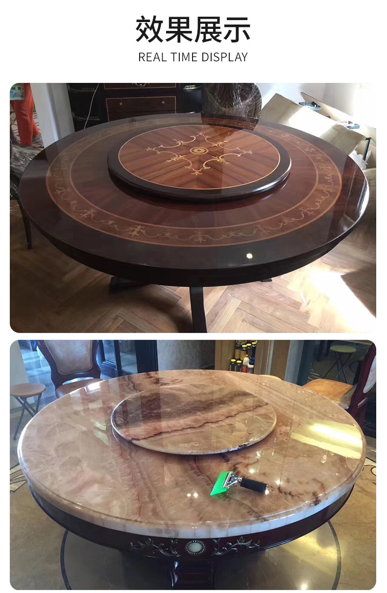 家具茶几大理石餐桌保护膜贴纸玻璃贴膜防爆膜高清无色透明膜