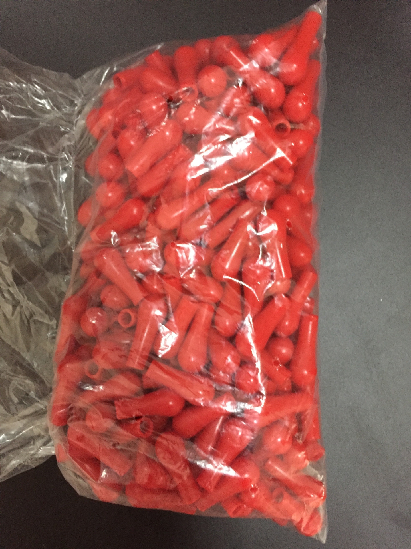 人仁加厚红胶头乳胶帽红胶帽红皮头配滴管200只包