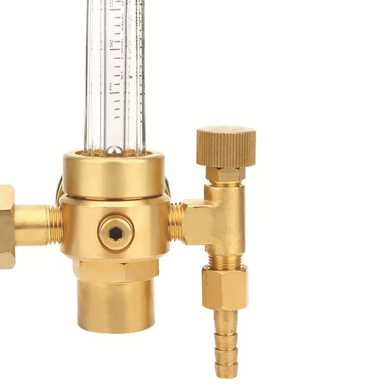 直销供应氩弧焊节能减压阀g5/8防爆压力表全铜内牙ar191氩气表