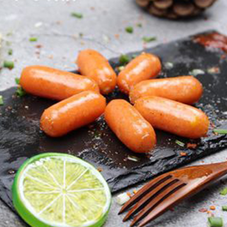 冷冻玉米亲亲肠现货批发夜市摆摊小吃一口肠外卖快餐速食亲亲肠