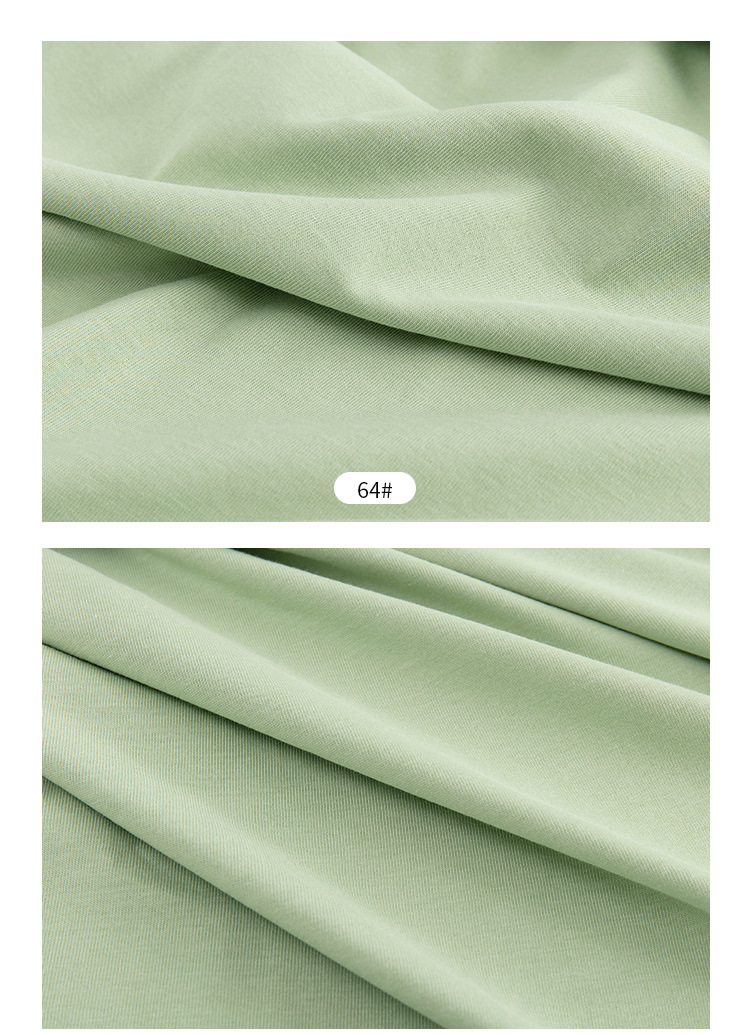 40s精棉双纱纯棉针织布料 200g春夏t恤上衣背心经典汗布面料