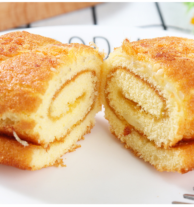 西式糕点面包肉松瑞士卷早餐蛋糕外出代餐旅游充饥休闲零食整箱