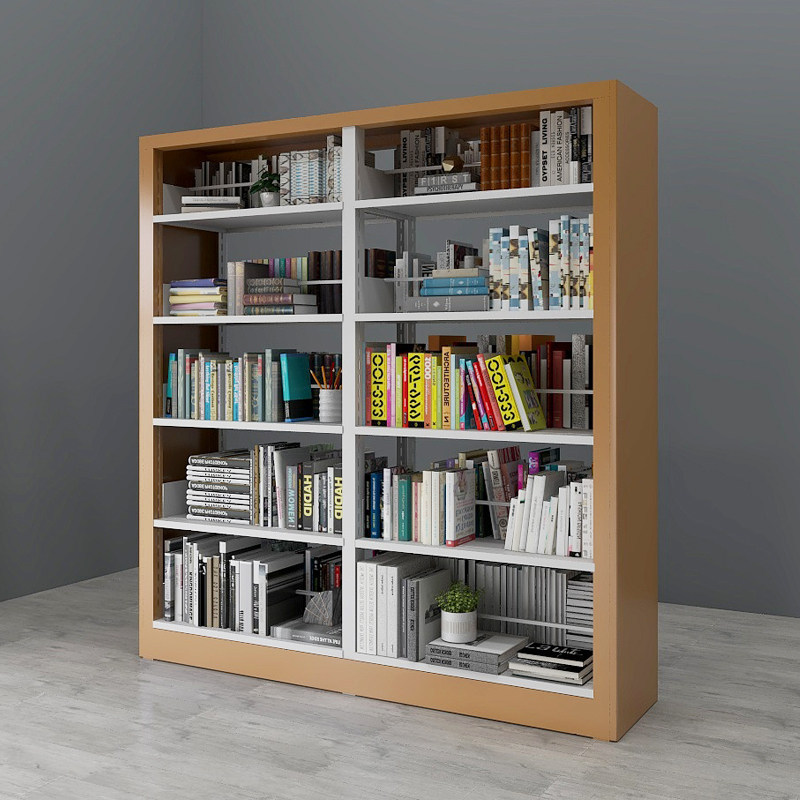 誉辉钢制书架图书馆落地书柜家用置物架书店阅览室图书馆书籍书架