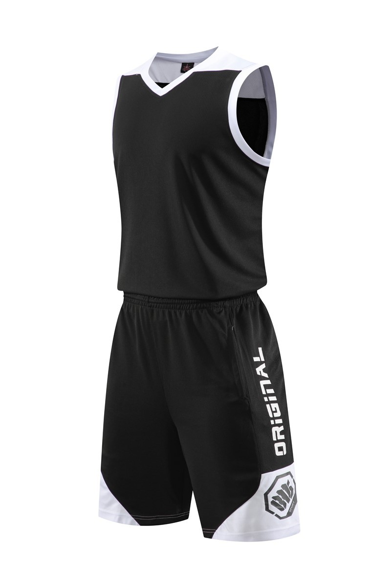 7色篮球服套装男女款夏比赛训练服队服学生背心定制v领大码球衣