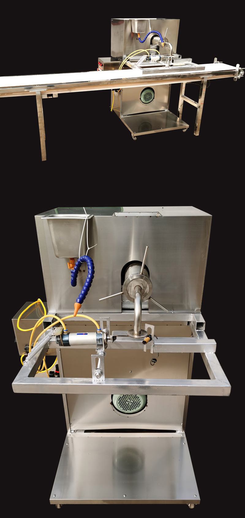 全自动面筋分块机 不锈钢面筋成型机 商用型面筋分割机