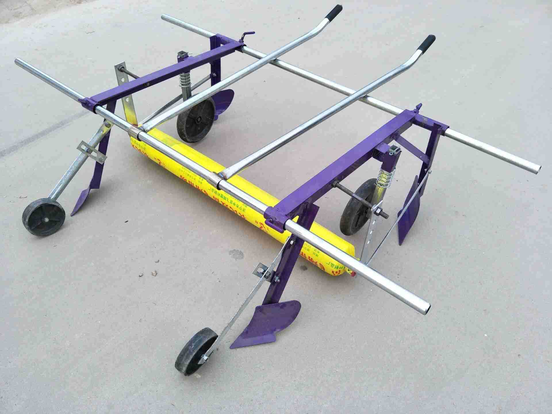 人力铺膜机地膜覆盖机盖薄膜机种地盖塑料地膜