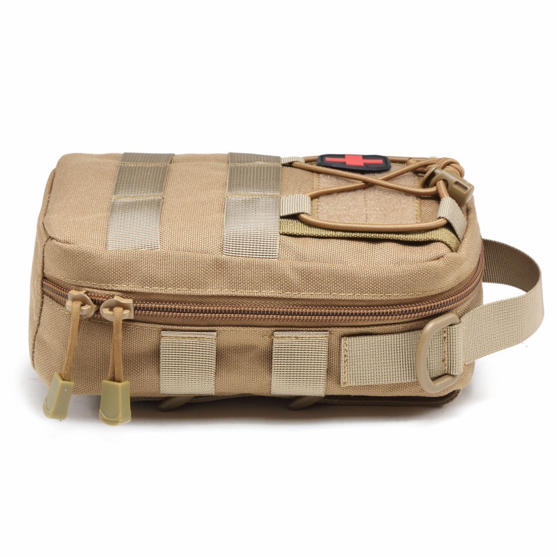 军迷战术医疗收纳包急救包 多功能单肩斜挎包 户外登山野营洗漱包