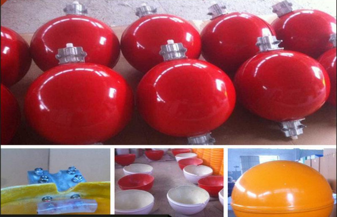 厂家直销高空电缆航空警示球 高压线警示球夜间 防撞警示球