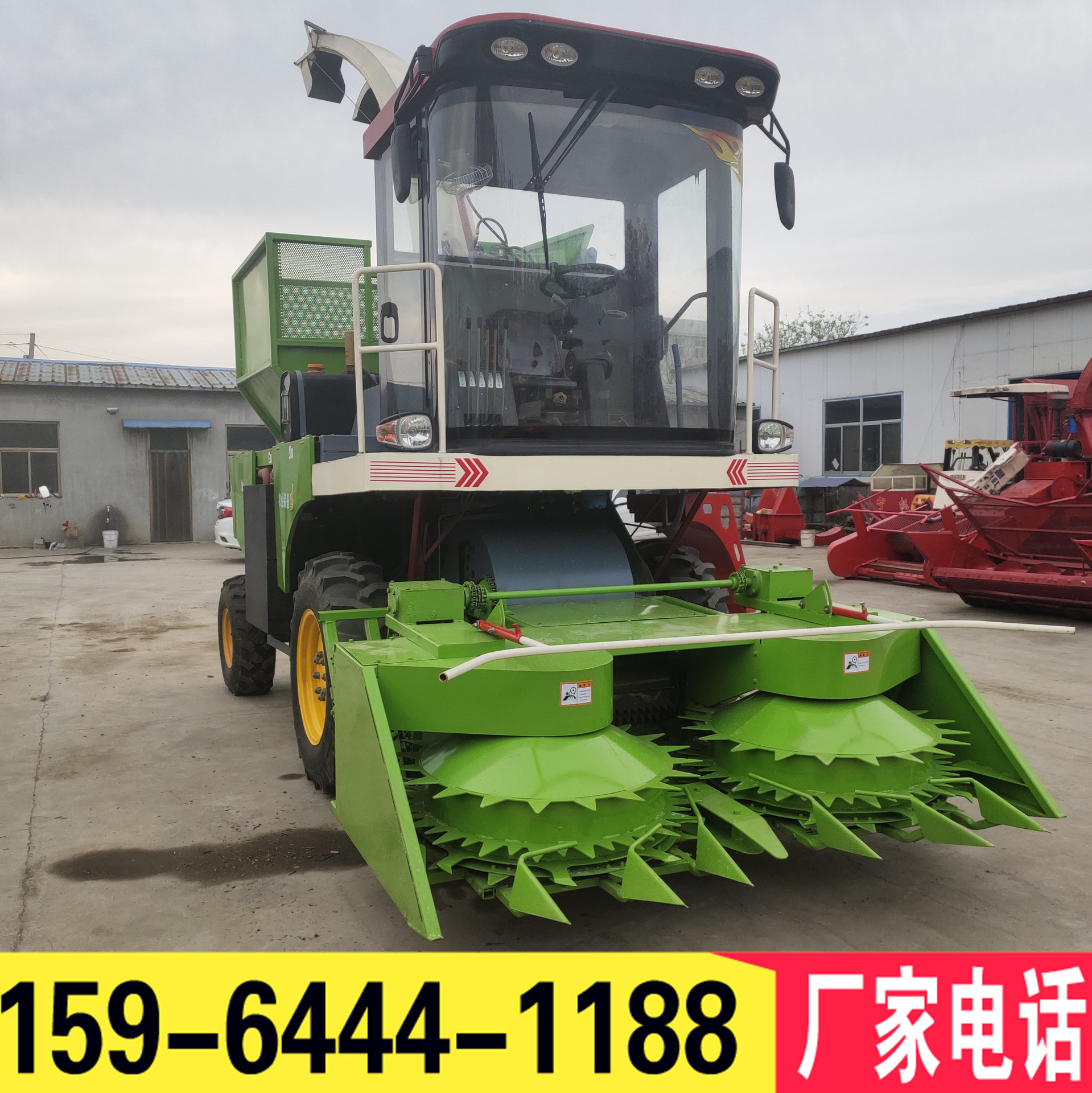 小型青饲料收割机 玉米秸秆青储机 青储收获机 玉米联合收割机