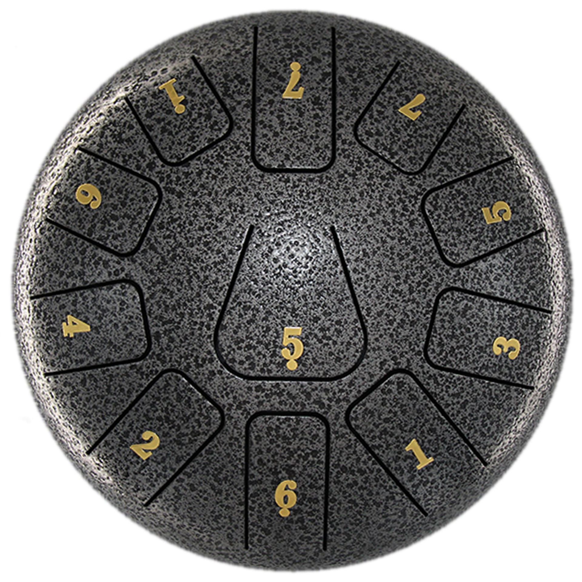 8寸11音空灵鼓梵音鼓忘忧鼓钢舌鼓莲花鼓跨境外贸手鼓乐器