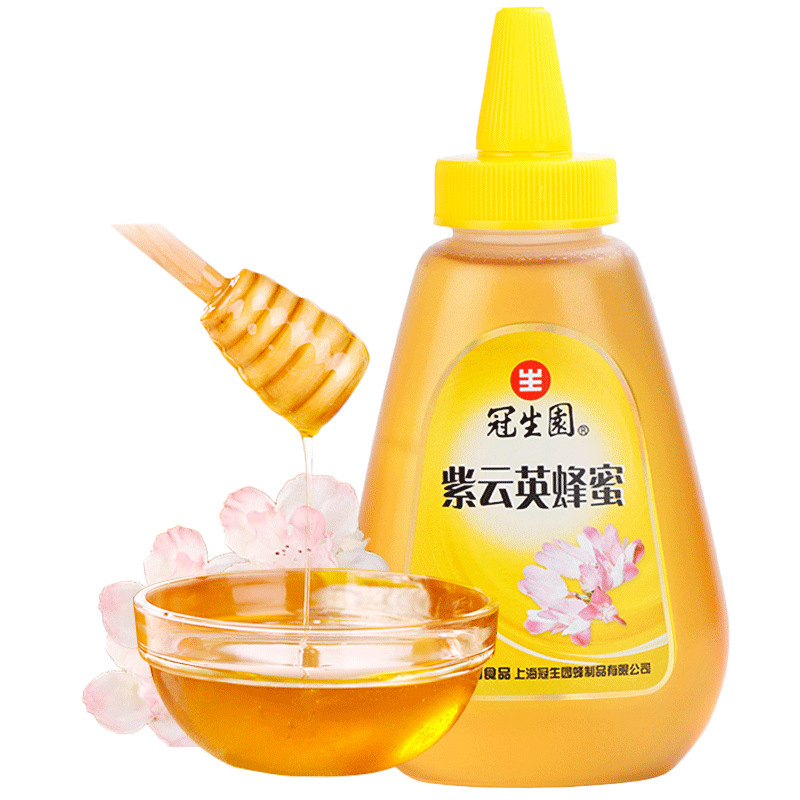 冠生园紫云英蜂蜜428g蜂蜜蜂制品冲调饮品早餐茶 口水娃