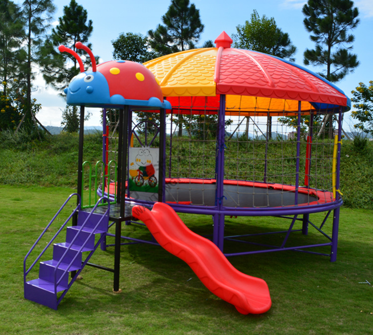 幼儿园大型蹦蹦床室内户外儿童游乐设备弹跳床广场摆摊公园蹦极床