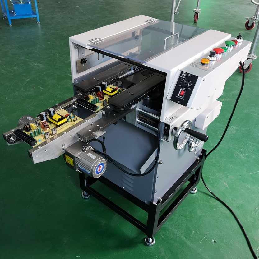 自动pcb板切脚机 焊锡后pcb板切脚机 电路板切脚机 电源板切脚机