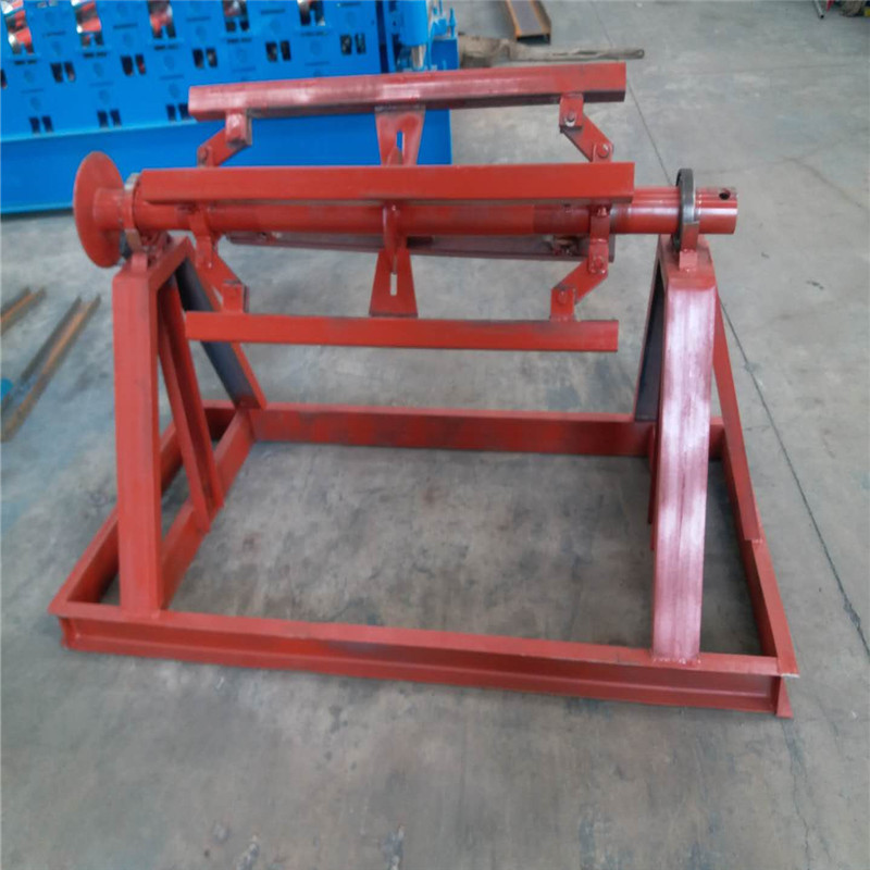 彩钢卷支撑架子专用配件彩钢卷上料机称重6吨彩钢上料架