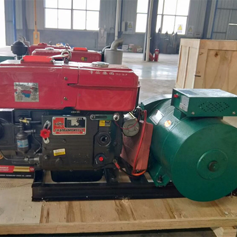 常柴单缸10kw电启动柴油发电机组水产养殖停电备用发电机