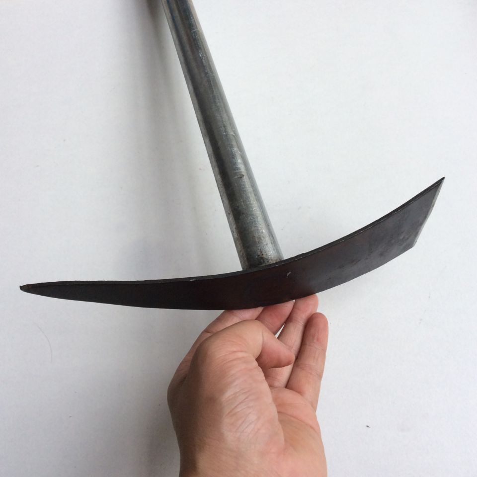 铁柄锰钢小锄头小栽锄小平锄头小尖锄一平一尖园林锄种菜锄小花锄