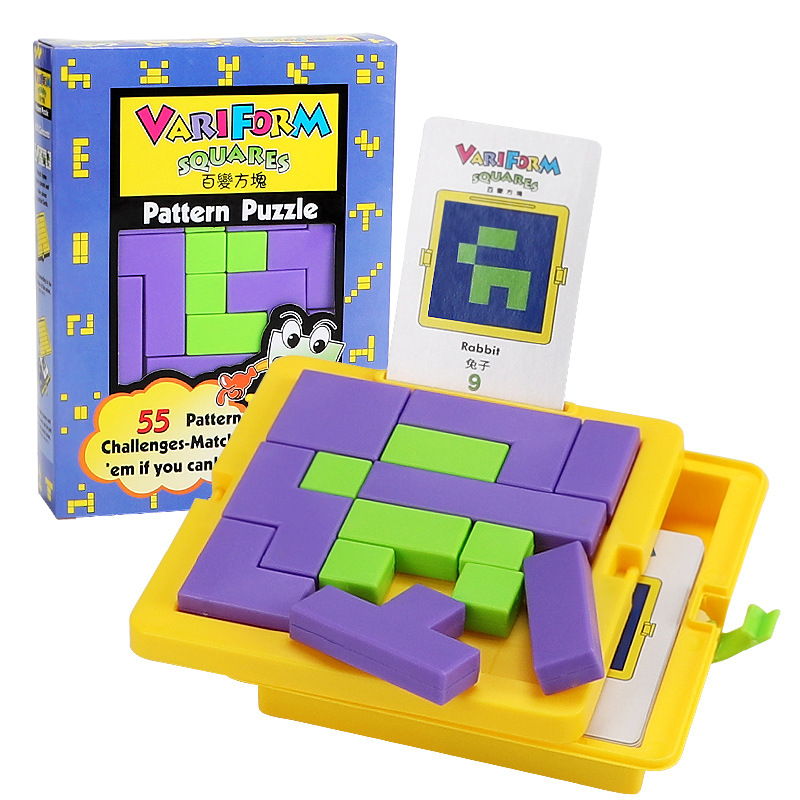 Tetris Puzzle Blocks Children's Early Education DIY Creative Puzzle Kindergarten Intelligence Game Educational Toys