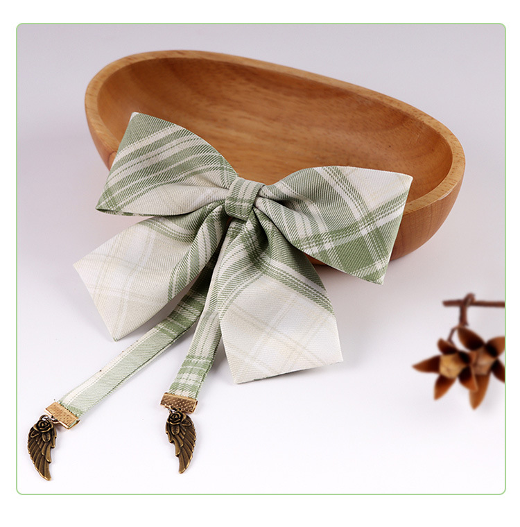 jk制服蝴蝶结发夹头绳发饰少女风发饰头顶夹网红头饰女