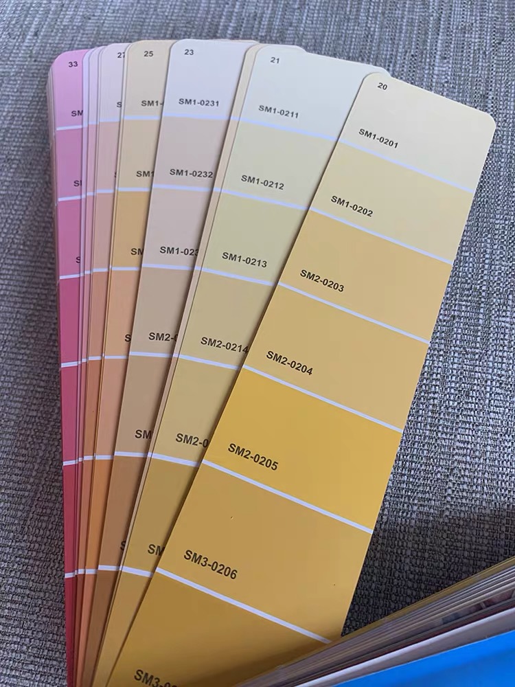 中国建筑国家标准世名乳胶漆涂料色卡1162千色gsb16-1629-2003sm