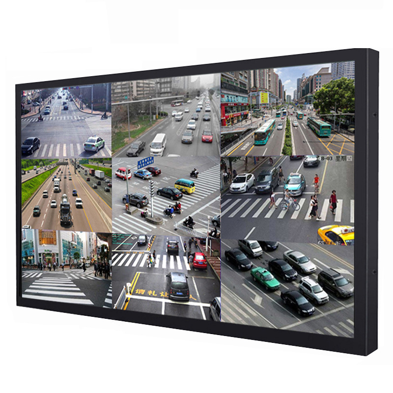 32寸液晶监视器 高清安防监控显示屏 工业级安防专用挂墙监视器
