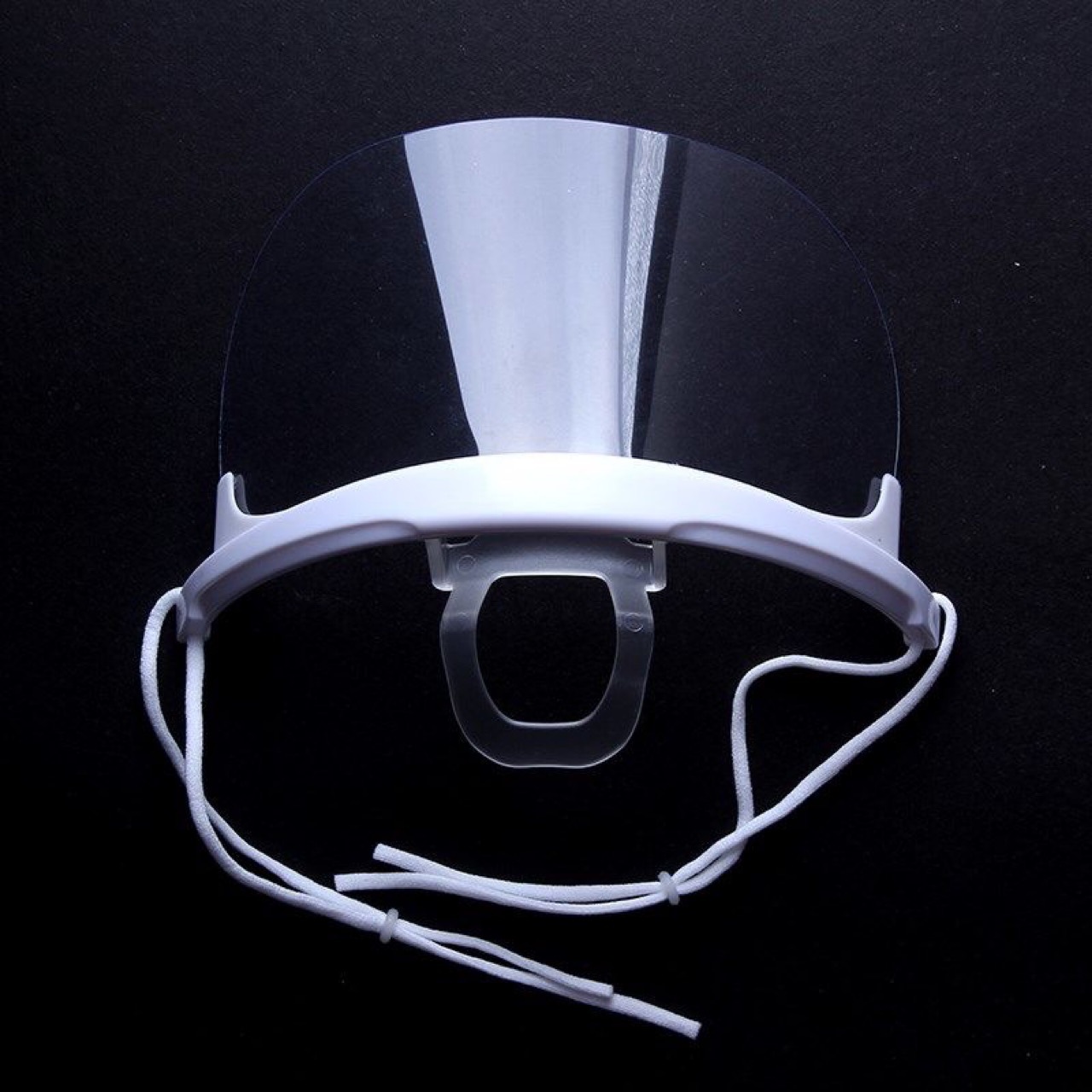 透明塑料口罩餐饮专用厨房餐厅饭店美容院防雾防飞溅一次性口罩