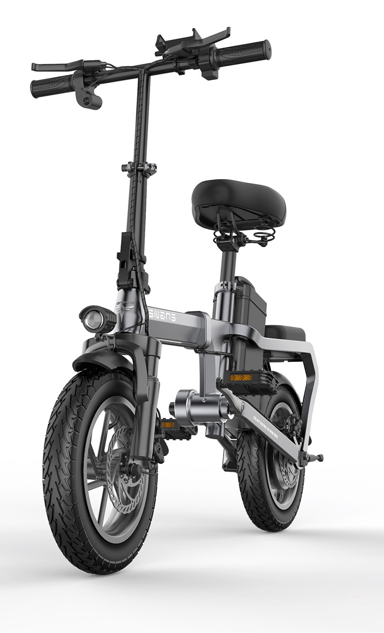 英格威无链条折叠代驾电动车自行车电瓶车轴传动小型锂电代步车