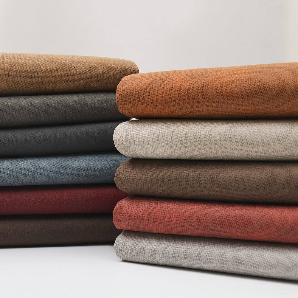 高档纳米布科技布布料加厚沙发布料批发绒布抱枕软包装饰车套面料