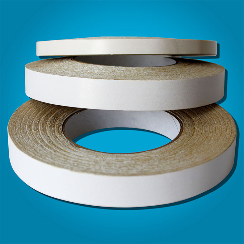 强粘绵纸双面胶带 厂家直供办公文具礼品包装双面胶 定制双面胶贴