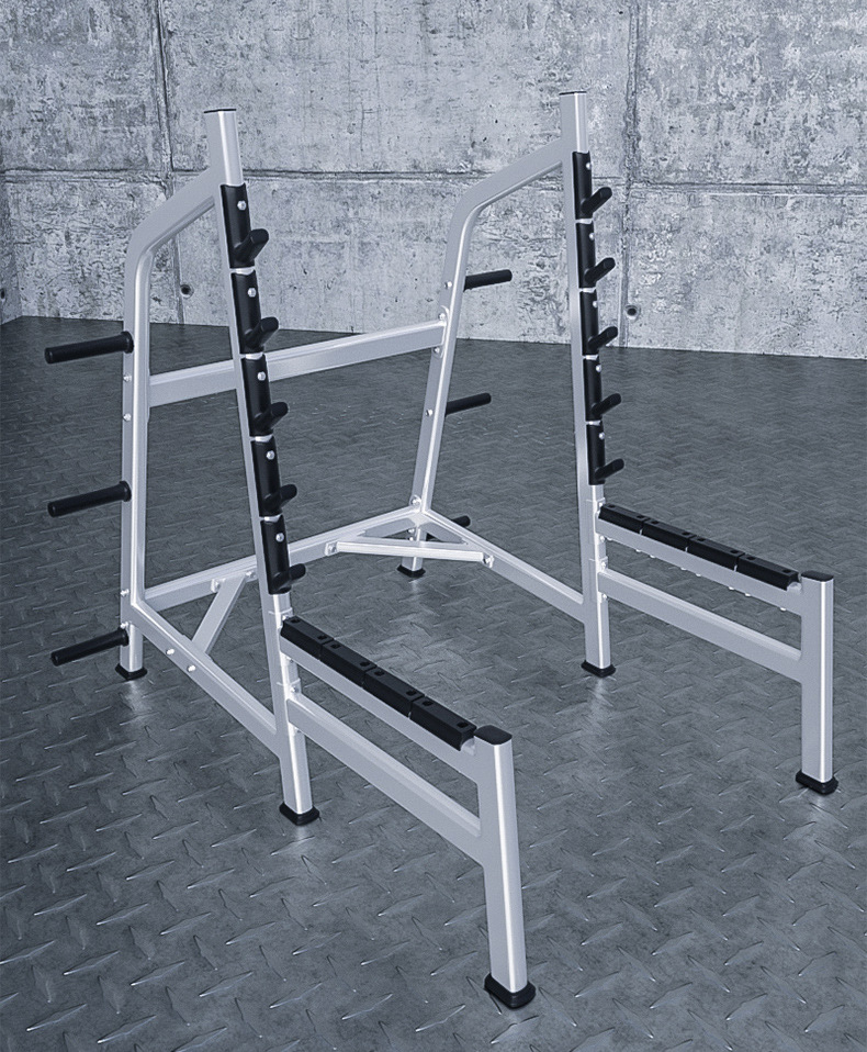 自由深蹲架框式龙门架卧推架杠铃架专业健身房健身器材家用半框