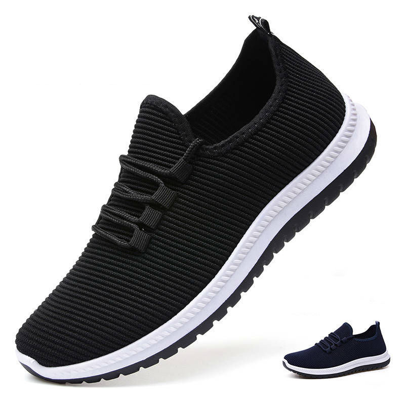 Old Beijing Cloth Shoes Men's and Women's Casual Sneaker Parents Non-Slip Single-Layer Shoes Middle-Aged and Elderly Walking Shoes Street Vendor Shoes Foreign Trade Generation