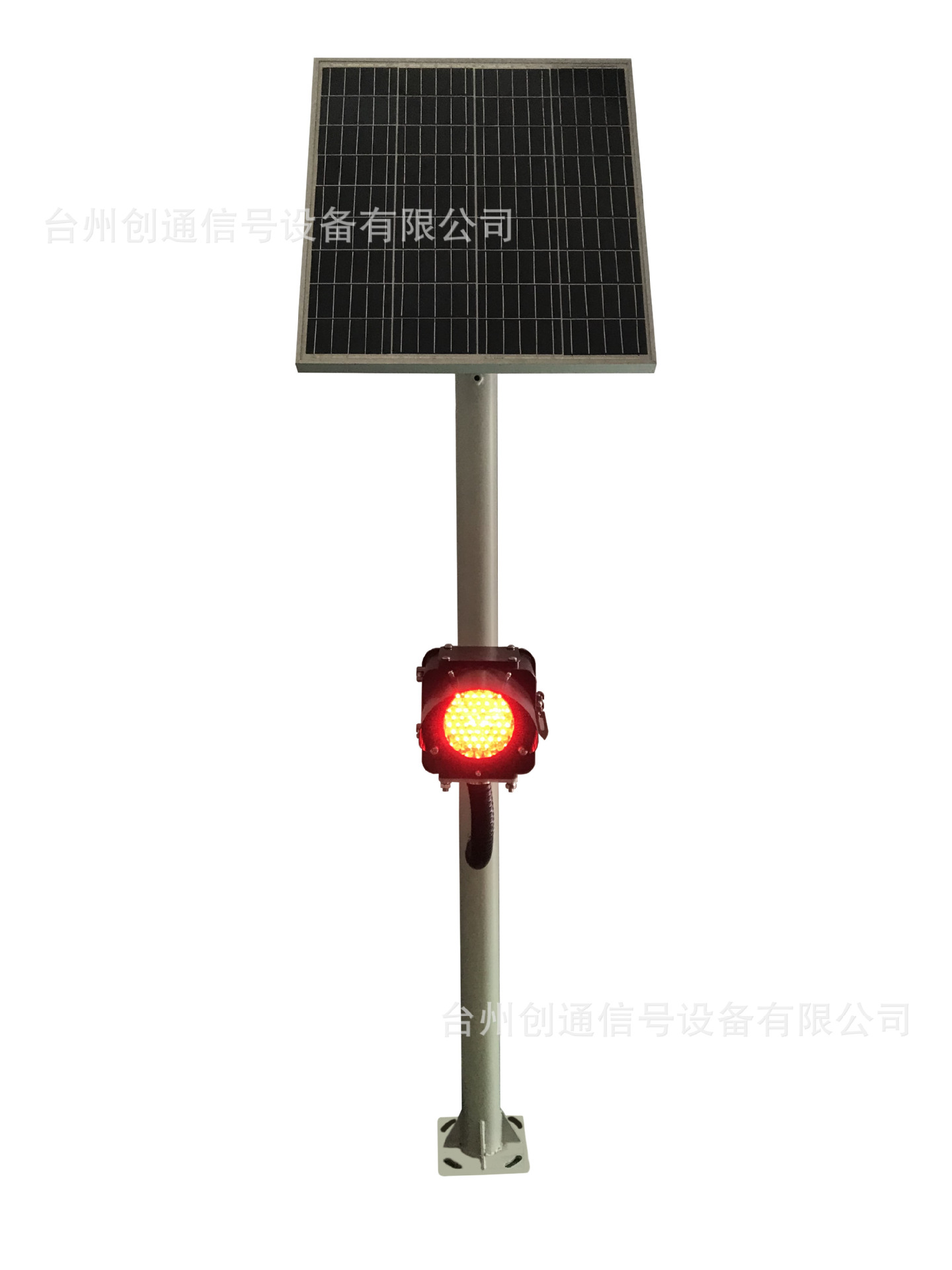 led太阳能车挡表示器铁路站场尽头阻挡器led铁路信号机红色常亮