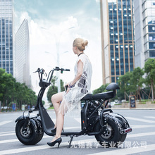 新款风尚电动车哈雷电动自行车双人可移动锂电厂家直供